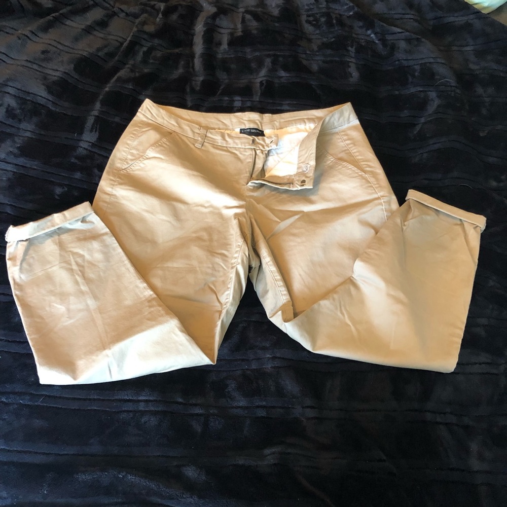 Lane Bryant chino ankle casual pant size 16
